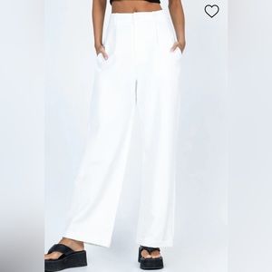 Princess Polly Pants White